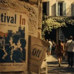 Duree festival Avignon : affiches In et Off à Avignon en juillet