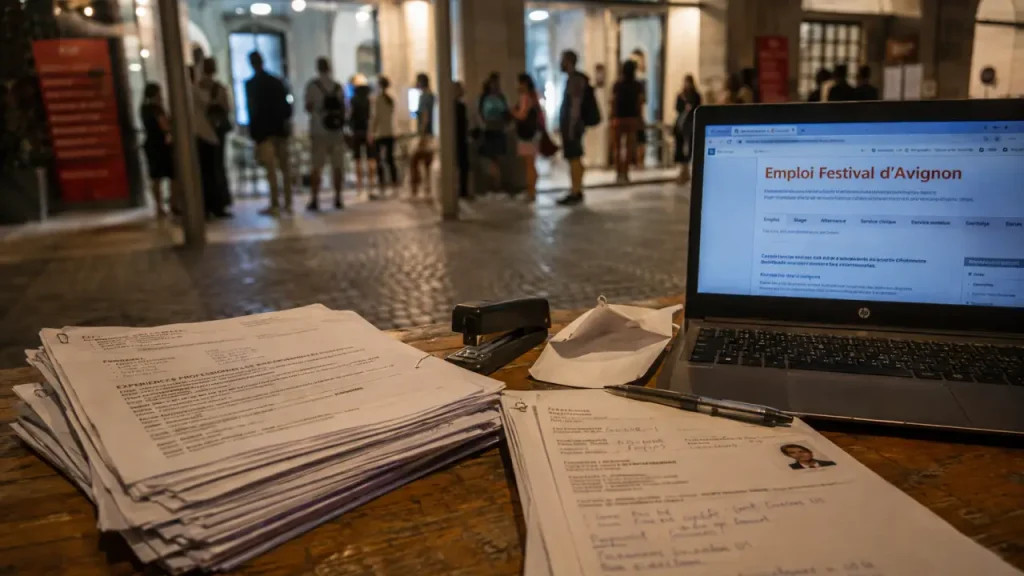 Emploi festival Avignon : CV et candidatures pour recrutements ouverts