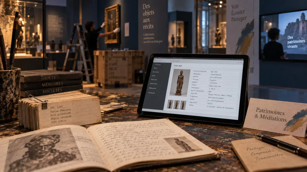 Master patrimoine Avignon : données ou médiation, archive et médiation muséale