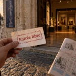 Musées municipaux avignon : billet entrée libre 2018 devant un musée