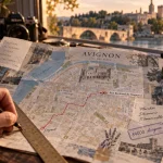 Rue Bertrand de Nogayrol à Avignon, plan urbain et repère cartographique