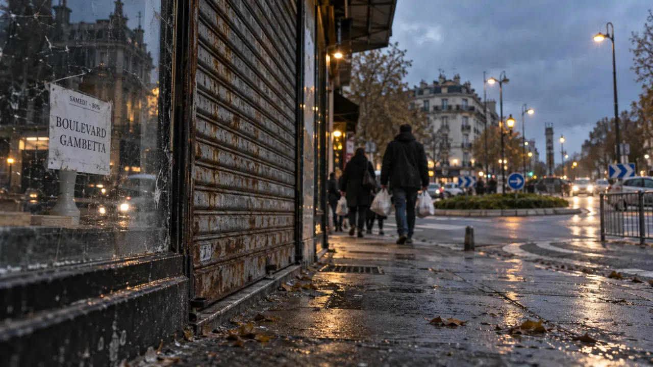 Boulevard Gambetta fermé : des commerces de Villeneuve-lez-Avignon touchés