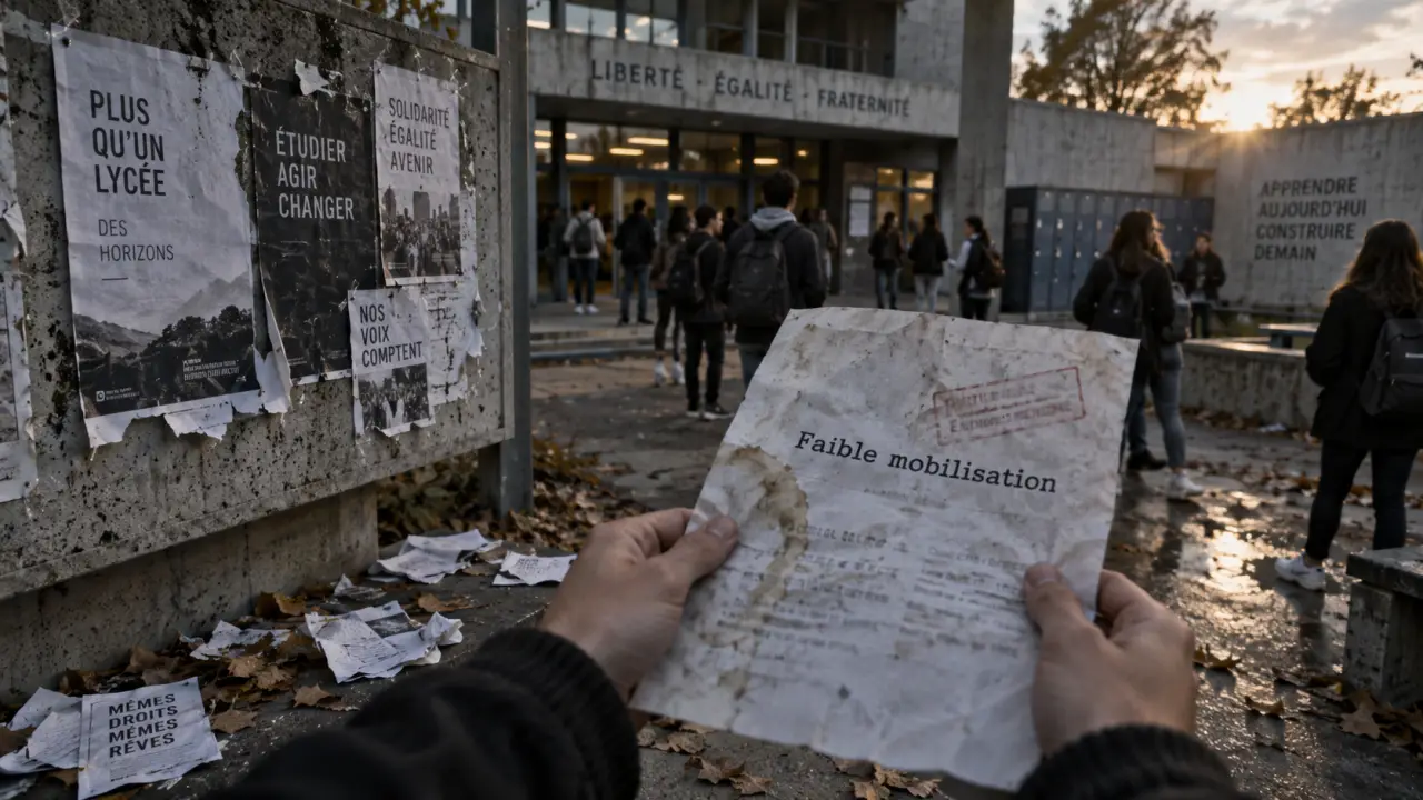 Faible mobilisation au lycée Jean-Vilar après un vendredi agité